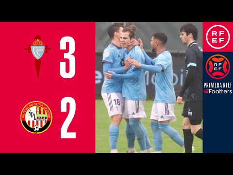 RESUMEN I RC Celta de Vigo 'B' 3-2 SD Logroñés I PrimeraRFEF I Jornada 18 I Grupo 1