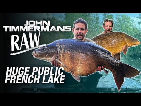 John Timmermans RAW | Chasing A-Team carp on a Huge Public French Lake