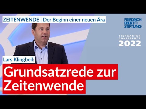 Lars Klingbeil: Grundsatzrede zur Zeitenwende | #TGK22