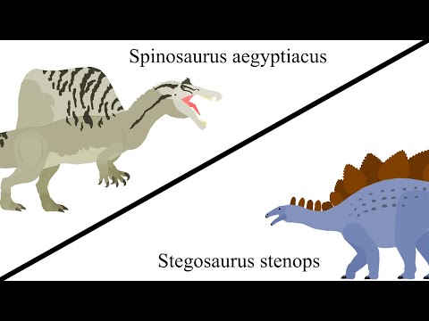 SB14FC Season 4 Finale - Spinosaurus vs Stegosaurus