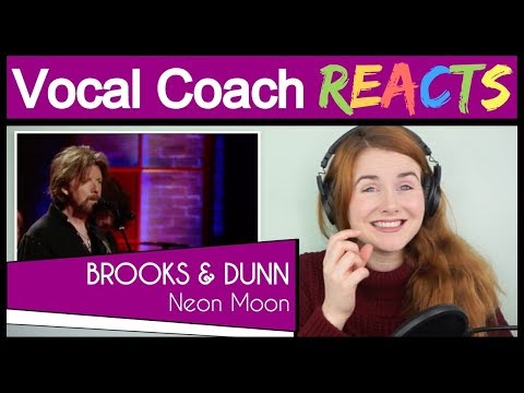 Vocal Coach reacts to Brooks & Dunn - Neon Moon (Live)