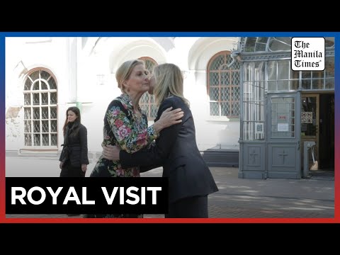 Duchess of Edinburgh first British royal to visit Ukraine since war