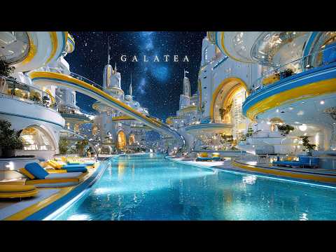 Galatea: Beautiful Ambient Sci Fi Music 🎧✨for Long Term SPACE Travel (3Hz Binaural Beats)