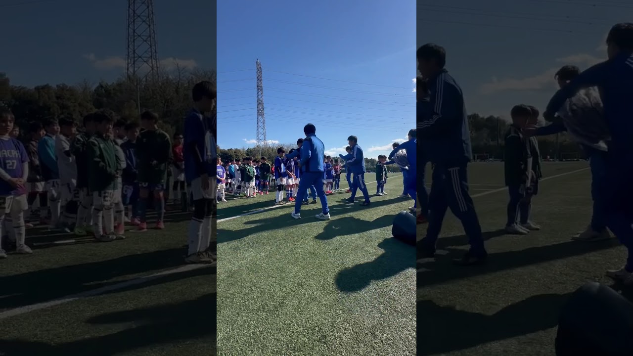 司⚽️優勝セレモニー🥇副賞が豪華でした🎒