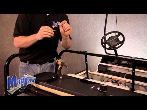 Part of a video titled Rear Seat for Club Car® DS® | How to Install Video - YouTube