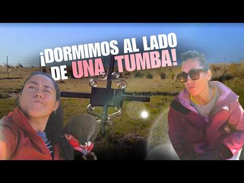 🌄Conocimos TANTI y pasamos una NOCHE HELADA frente a LOS GIGANTES y una tumbita 🧟‍♀️