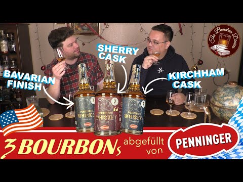 Penninger Whiskey: 3 Bourbons - nachgereift in Bayern! | The Bourbon Diaries Verkostung