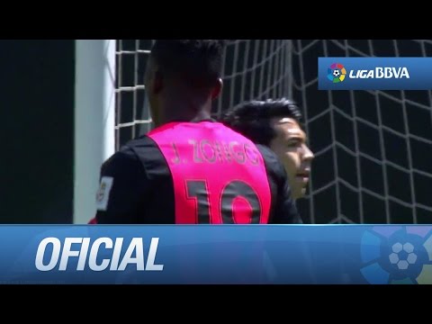 Remate de cabeza de Jonathan Zongo y paradón de Toño