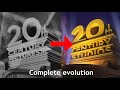 The COMPLETE EVOLUTION Of The 20th Century Fox Logo