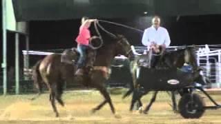 preview picture of video '2012 Speed Williams and Coleman Procotor Team Roping Practice'
