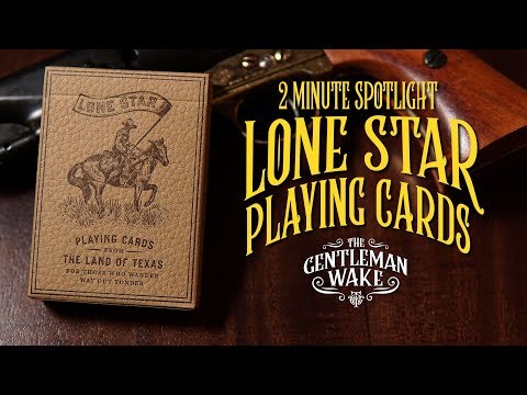 Lone Star Playing Cards Deck Review and GIVEAWAY