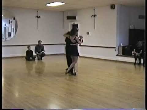  Omar Vega  and  Michelle Badion  are  dancing  in  1996