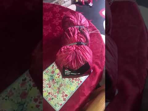 MSR Hubba Hubba and Nordisk Svalbard Si 1 pack size comparison