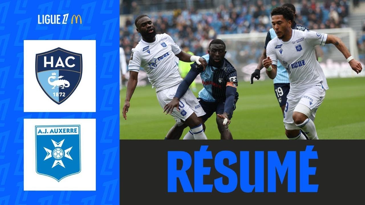 Le Havre vs Auxerre Highlights