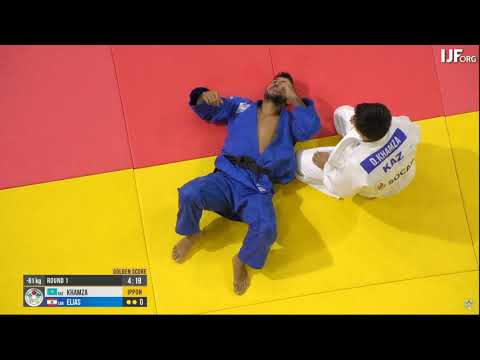 KHAMZA Didar vs ELIAS Nacif Judo World Championships 2021