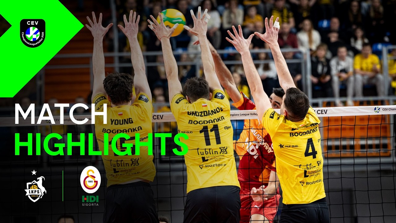 Highlights I Bogdanka LUK LUBLIN vs. Galatasaray ISTANBUL | CEV Champions League Volley 2026