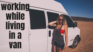 FINALLY GAVE IN AND GOT A JOB... | #vanlife