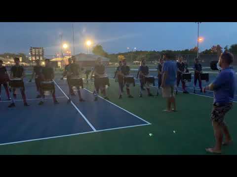 Spirit of Atlanta 2019 drumline- Show Chunks 1