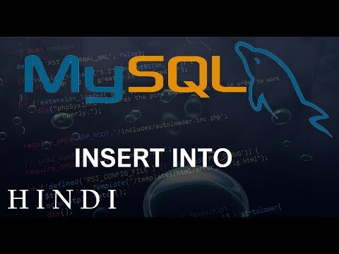 MySQL Database Tutorial 24 INSERT INTO हिन्दी