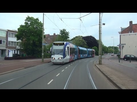 HTM RandstadRail 2 Kraayenstein - Leidschendam Leidsenhage via keerlus Laan van NOI