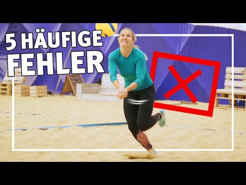 5 common mistakes in beach volleyball 🤦🏻‍♀️ | School sports & club sports | Sport-Thieme