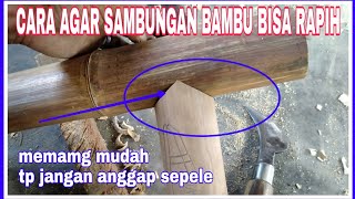 Download lagu How to Make Tight and Neat Bamboo Joints || bamboo gazebo mp3
