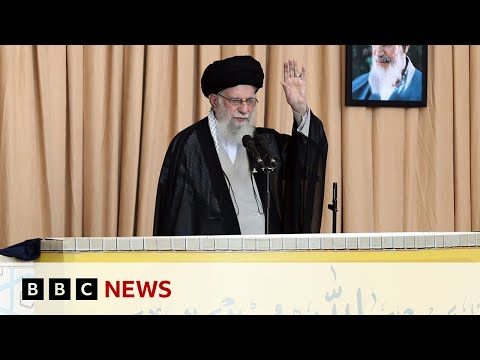 Watch the video | Iran's supreme leader defends strikes on Israel in rare public speech | BBC News