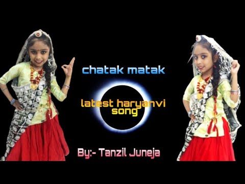 Chatak Matak Dance Video// Sapna Choudhary/ Renuka Panwar// New Haryanvi song cover by Tanzil Juneja