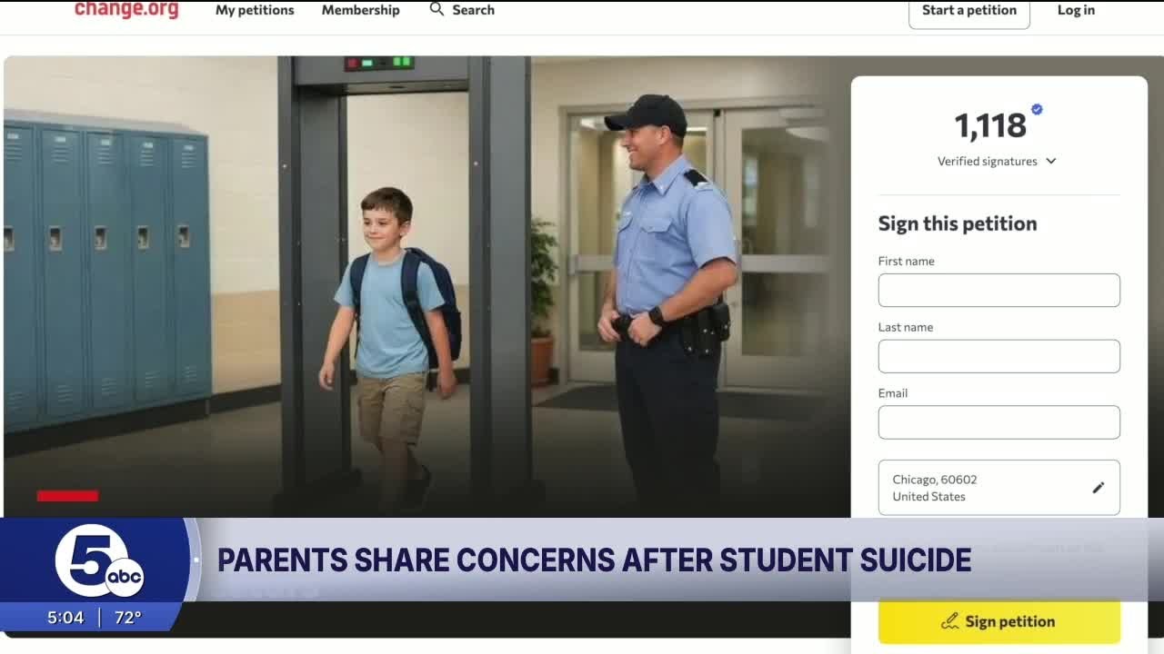Students, parents demand security changes after cafeteria tragedy in Northeast Ohio