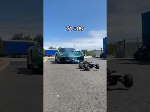 $1,000 RC vs Car!