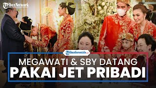 Megawati Soekarnoputri dan SBY Gunakan Jet Pribadi untuk Hadiri Acara Pernikahan Kaesang-Erina