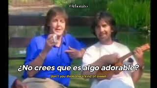 Ain&#39;t She Sweet – The Beatles // Subtitulos español + Lyrics