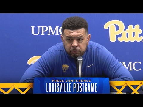 Pitt Men's Basketball | Postgame vs. Louisville | 1.17.26