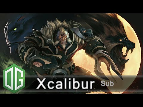 OG.Xcalibur Lycan Gameplay - Ranked Match - OG Dota 2