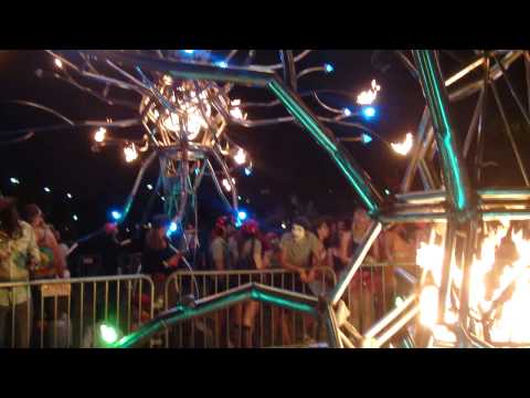 EDC2010 fire sculpture