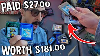 I paid what he asked for these video games....