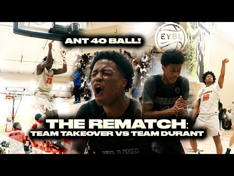 #1 BABA OLADOTUN AND ANT BROWN WENT CRAZY IN THE REMATCH AGAINST TTO: Team Durant vs Team Takeover