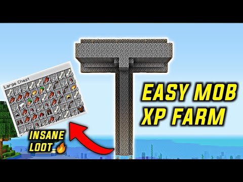 Minecraft - EASY MOB XP FARM TUTORIAL | 100% Working (1.18+)