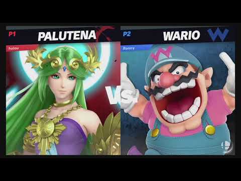 Round 4: BattlePuP [Palutena] VS. Ronny [Wario]