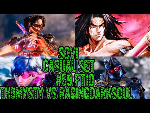 Soul Calibur VI Casual Set #59 FT10 - th3mysty (Taki,Groh) Vs RagingDarkSoul (Kilik,Nightmare)