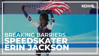 American speedskater Erin Jackson's journey to the Olympics