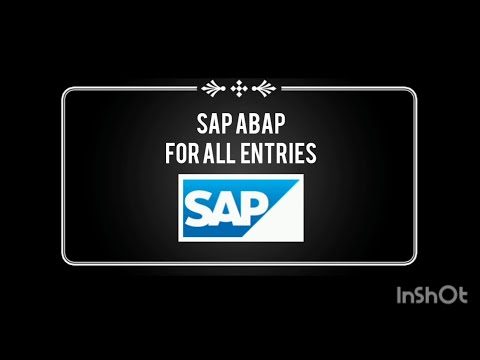 SAP ABAP Select Queries with for all entries