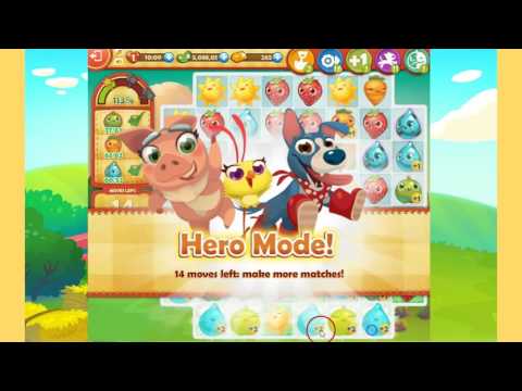 Farm Heroes Saga Level 113 3 Stars NO companions NEW