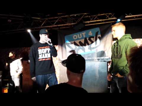 1on1 Freestylebattle 2014 Wuppertal Viertelfinale Hoffmann vs. Perplexx