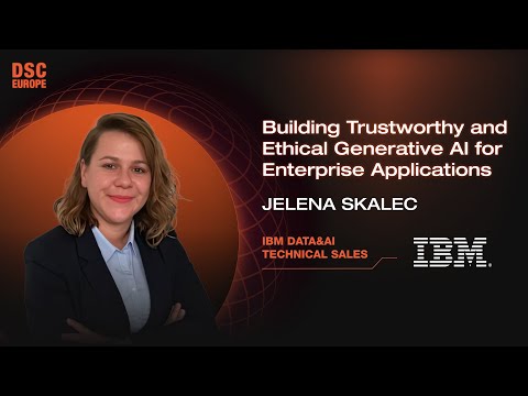 Creating Ethical Generative AI for Enterprises | J. Skalec, M. Pap &  D. Doljalnin | DSC Europe 23