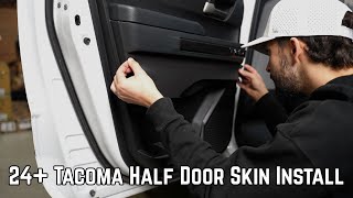 24+ Tacoma Half Door Skin | Install Video