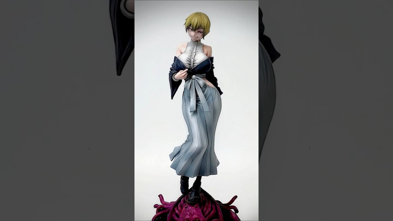【呪術廻戦】禪院直哉(女体化)のフィギュアを作ってみた【粘土】How to make a figure of Zenin Naoya female ver. #shorts  #figure