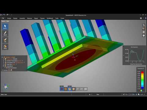 ANSYS Discovery Live - Part 4 (Thermal Live Demo)