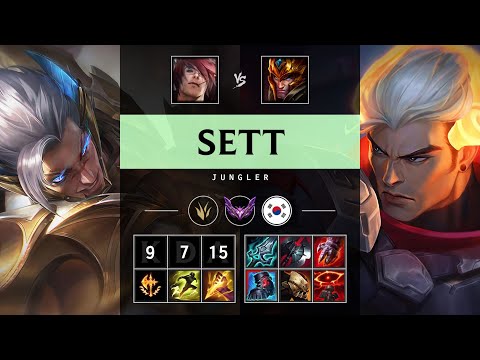Sett Jungle vs Jarvan IV - KR Master Patch 25.21