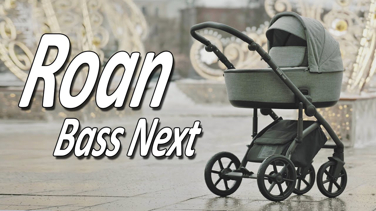 миниатюра 1 Видео о товаре Коляска 2 в 1 Roan Bass Next, Titanium (Стальной)
